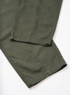 Olive Slub Sateen Utility Pant