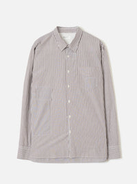 Brown Queens Cotton Patched Shirt