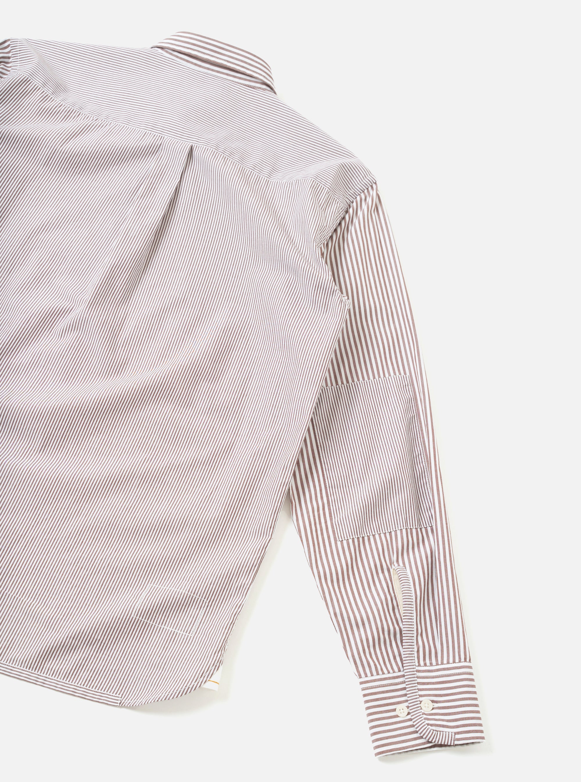 Brown Queens Cotton Patched Shirt