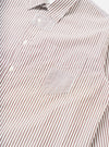 Brown Queens Cotton Patched Shirt