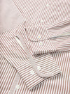 Brown Queens Cotton Patched Shirt