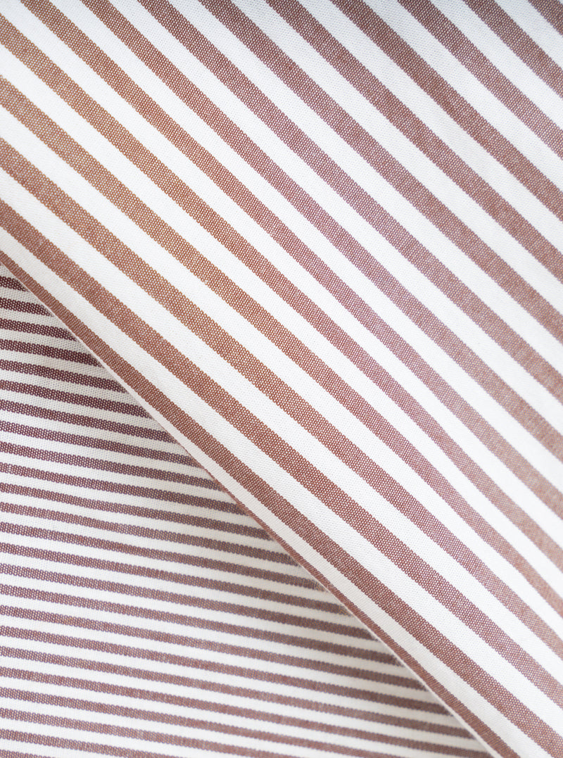 Brown Queens Cotton Patched Shirt