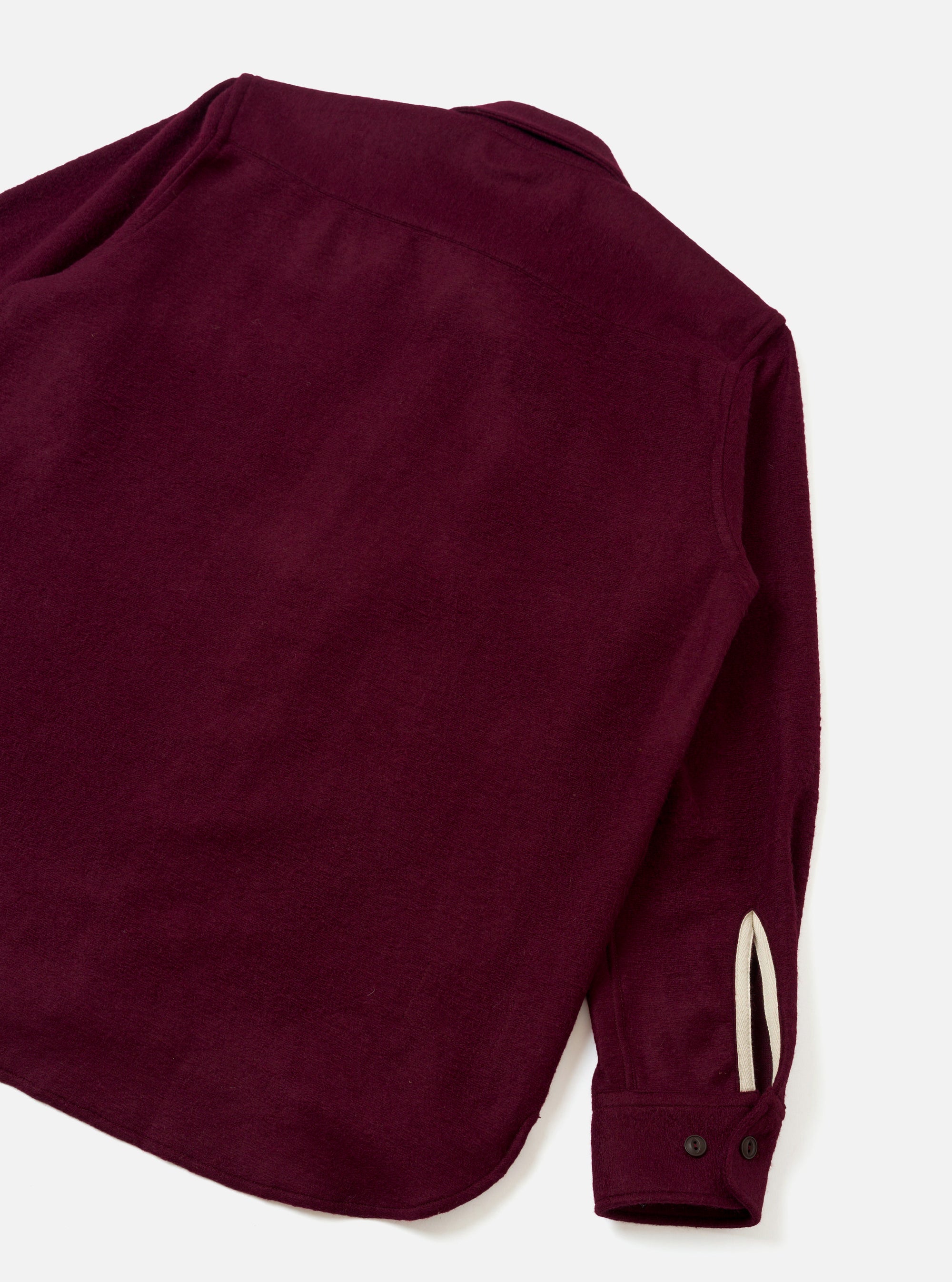 Dark Red Dam Marl Work Shirt