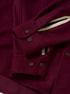 Dark Red Dam Marl Work Shirt