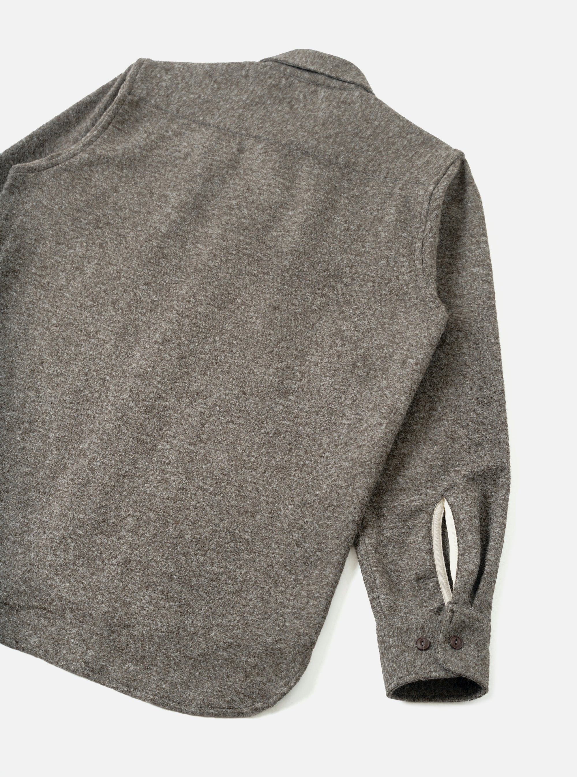 Mid Brown Dam Marl Work Shirt