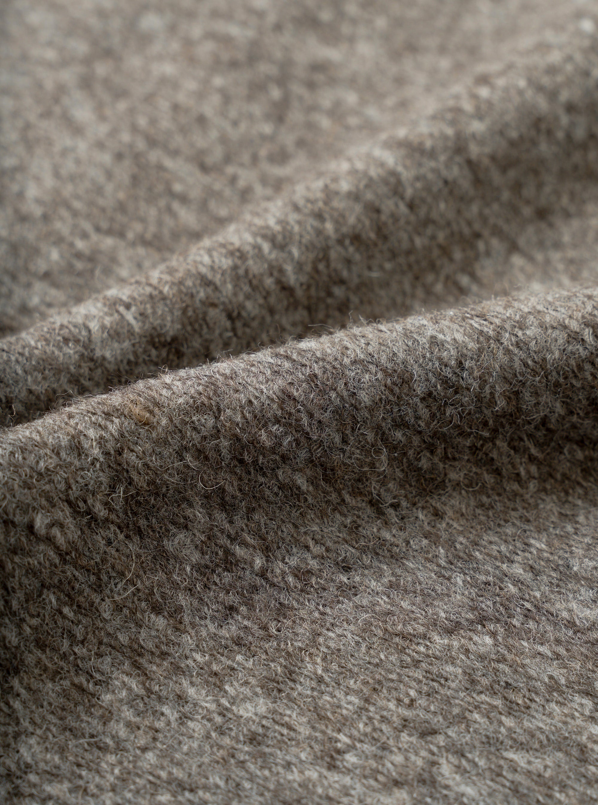 Mid Brown Dam Marl Work Shirt
