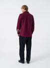 Dark Red Dam Marl Work Shirt