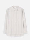 Dove Monk Organic Stripe Square Pocket Shirt