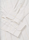 Dove Monk Organic Stripe Square Pocket Shirt