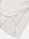 Dove Monk Organic Stripe Square Pocket Shirt