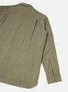 Olive Monty Cotton Tencel Standard Shirt