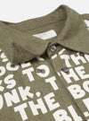 Olive Monty Cotton Tencel Standard Shirt