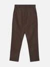 Brown Recycled Italian Tweed Military Chino