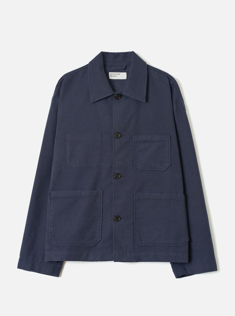 Navy Comfort Moleskin Ives Jacket