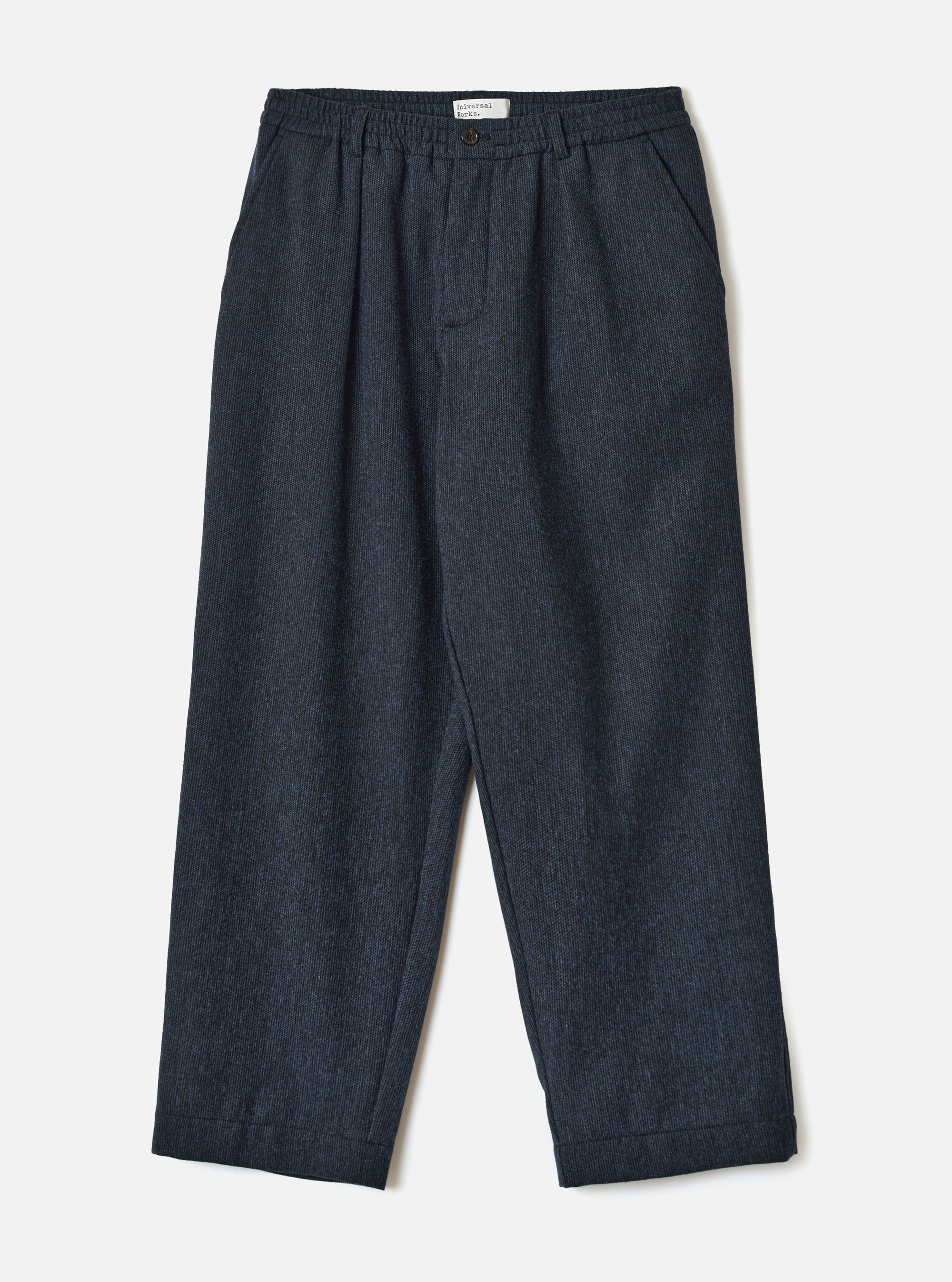 Navy Airline Flannel Oxford Pant