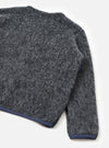 Navy/Pale Grey Losso Mohair Mix Cardigan