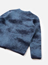 Blue Cloud Camo Knit Cardigan