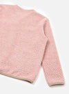 Pink Diamond Fleece Cardigan