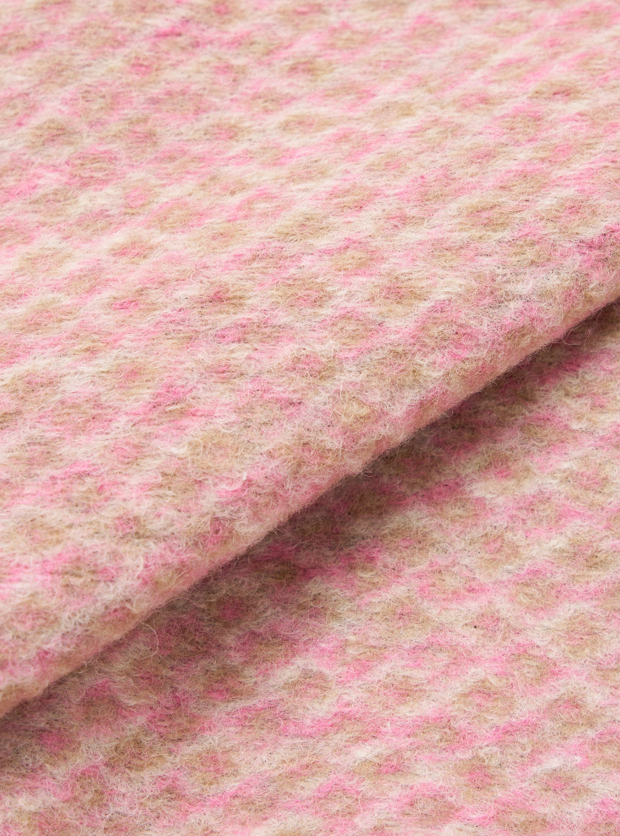 Pink Diamond Fleece Cardigan