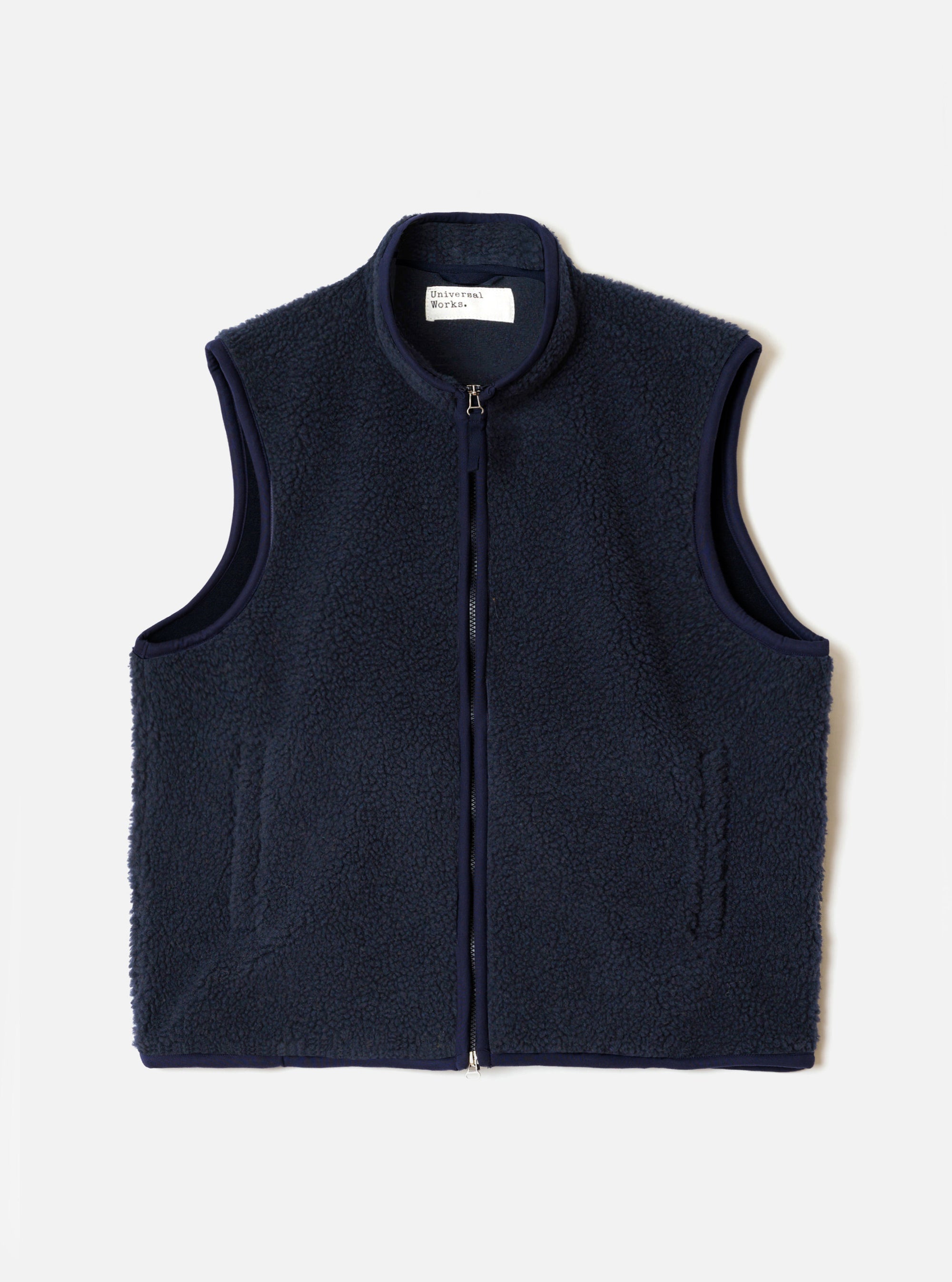 Navy Artic Fleece Hep Mountain Gilet