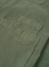 Olive Fine Cord Bakers Overshirt