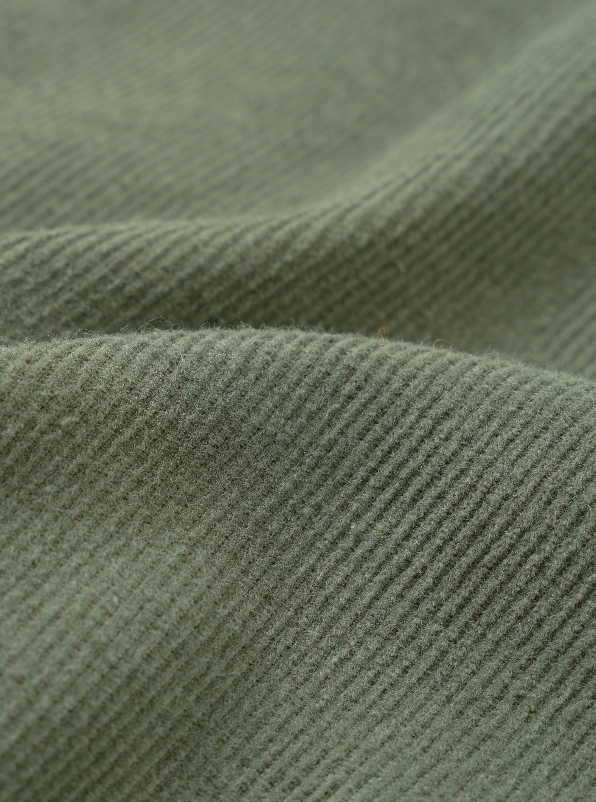 Olive Fine Cord Bakers Overshirt