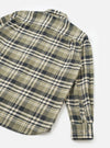 Olive Jazz Check Standard Shirt