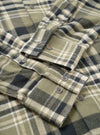 Olive Jazz Check Standard Shirt