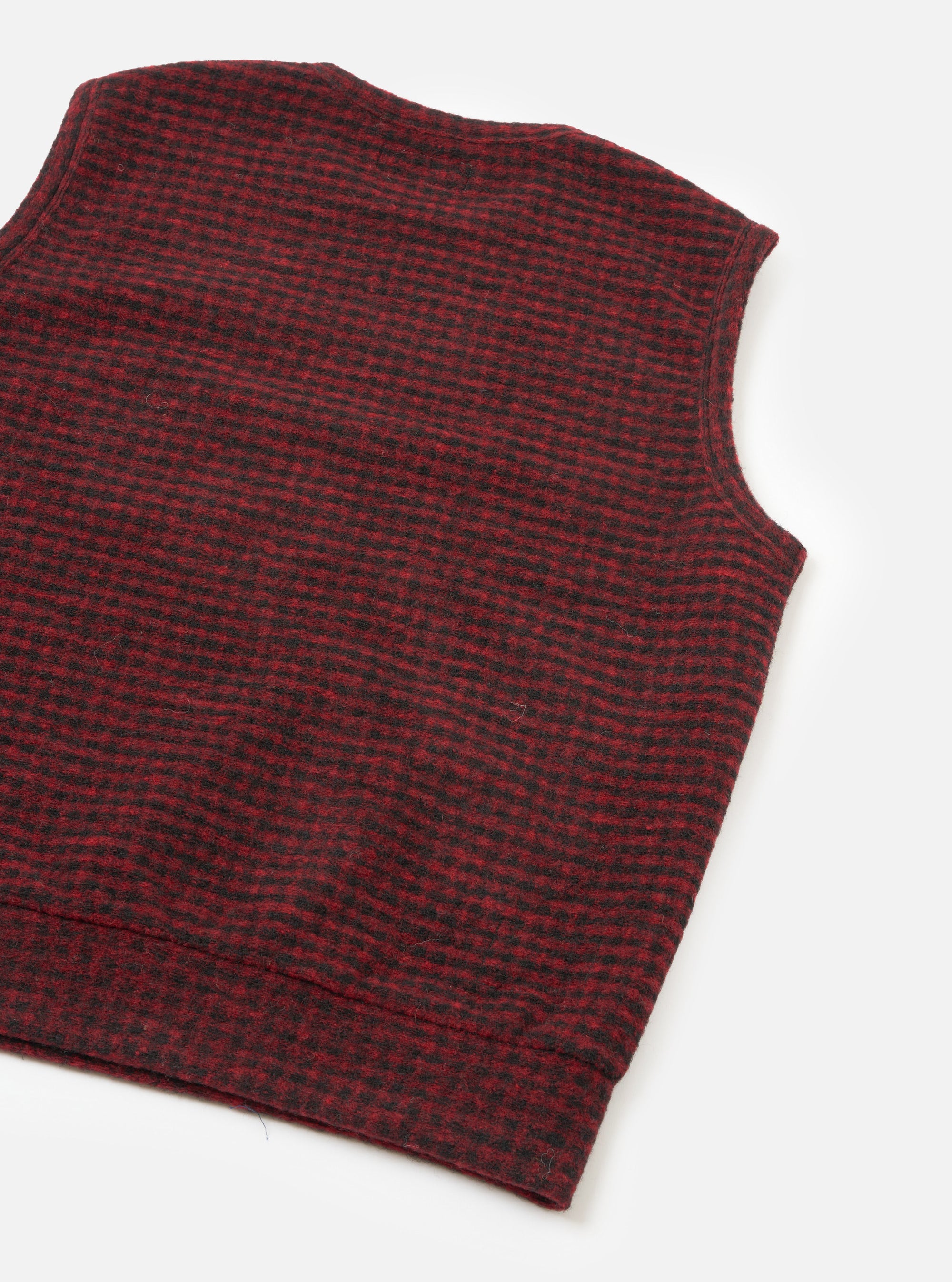 Black/Red 533 Wool Mix Giacomo Tank Top