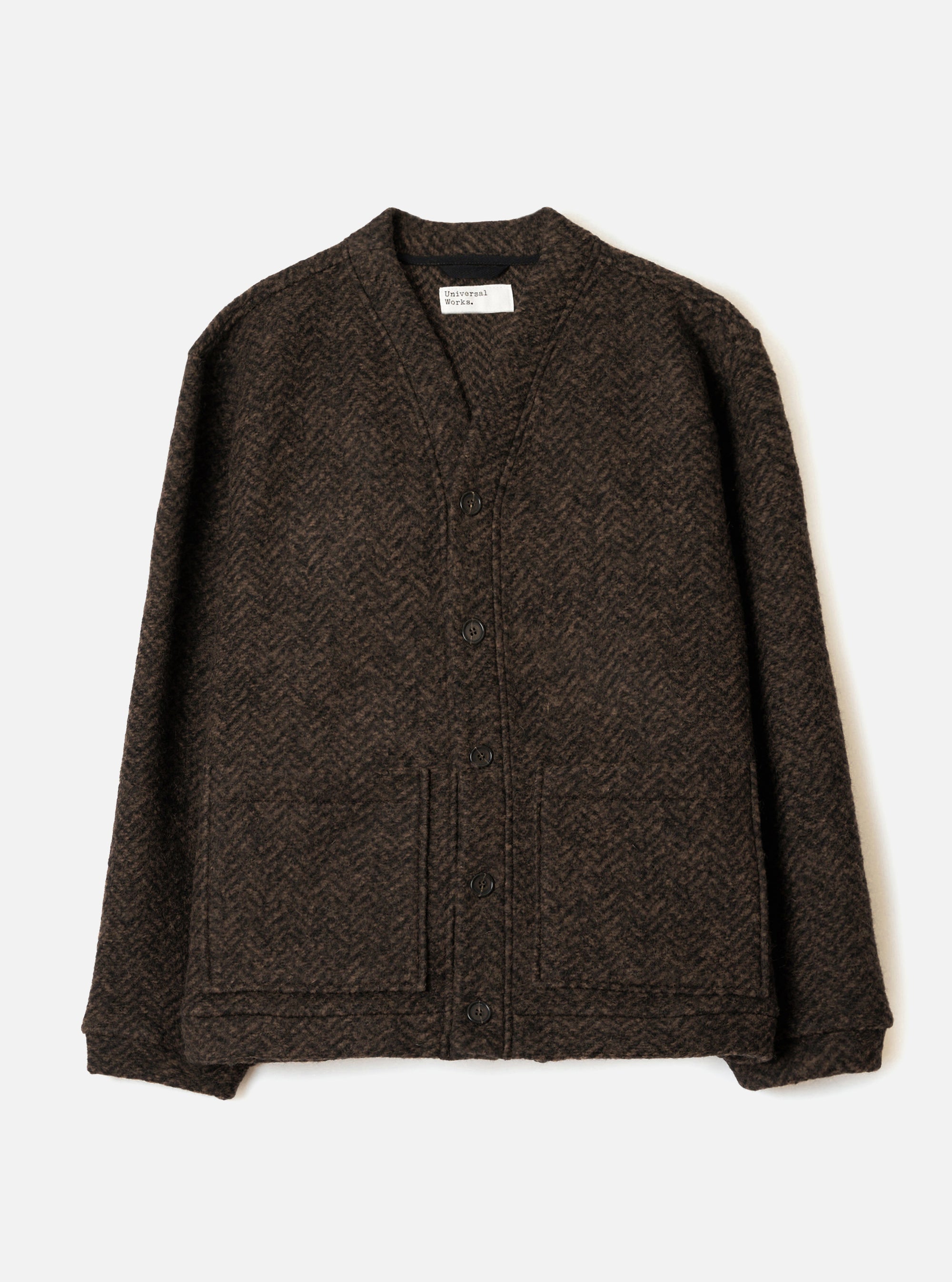 Brown Raven Fleece Advance Cardigan