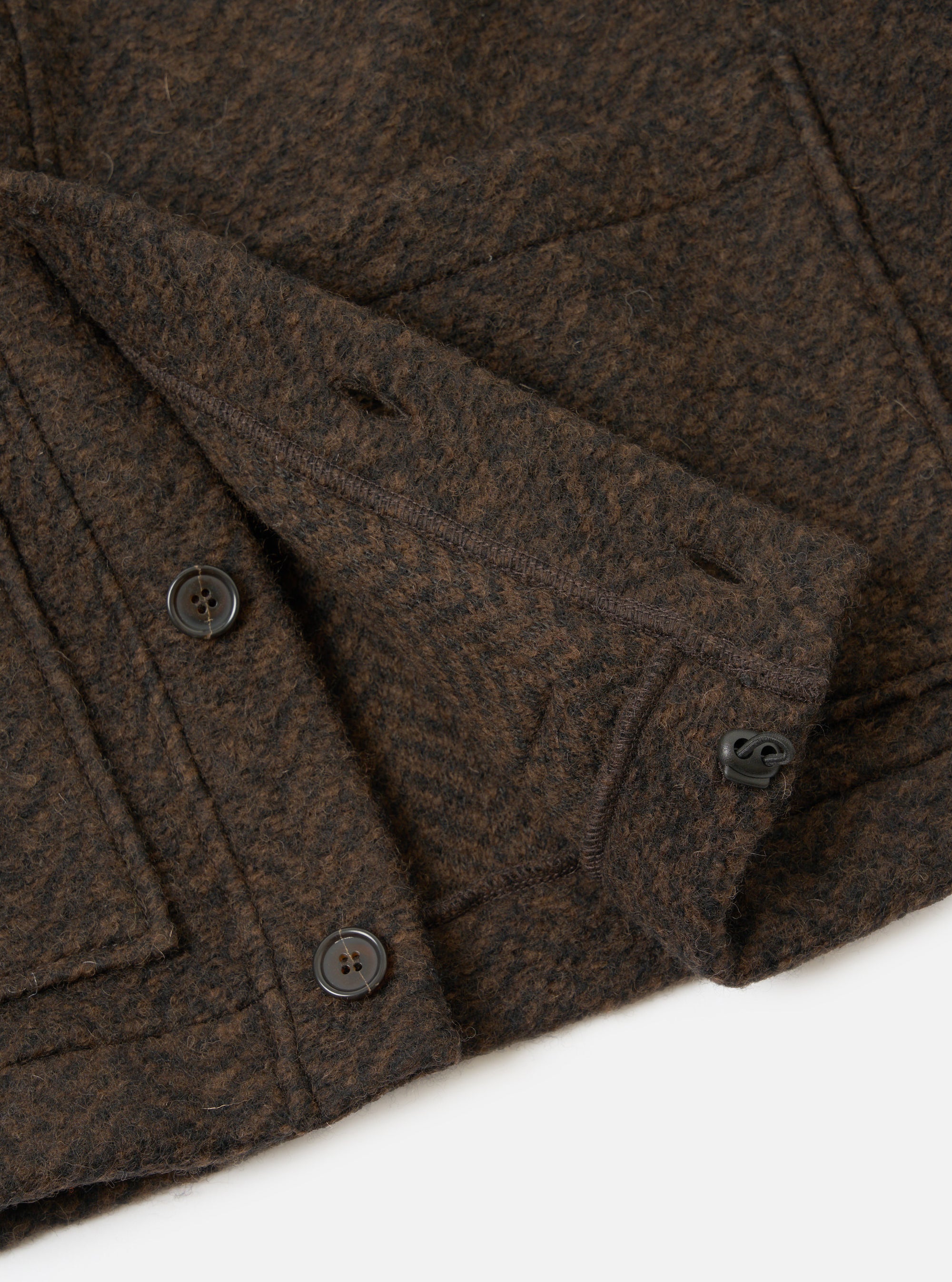 Brown Raven Fleece Advance Cardigan