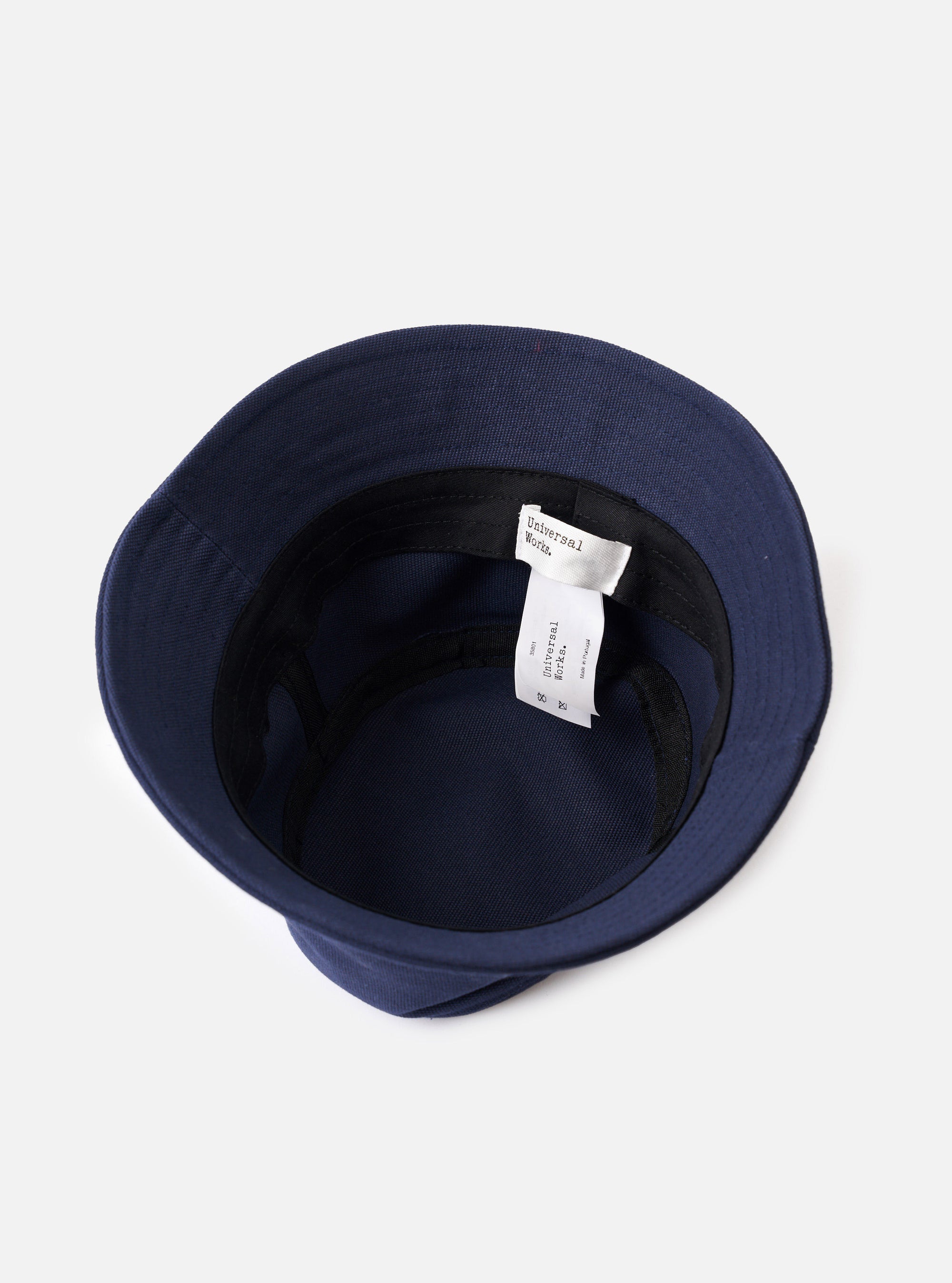 Navy Canvas Lewis Hat