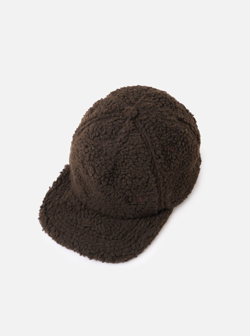 Brown Galaxy Fleece Baseball Hat