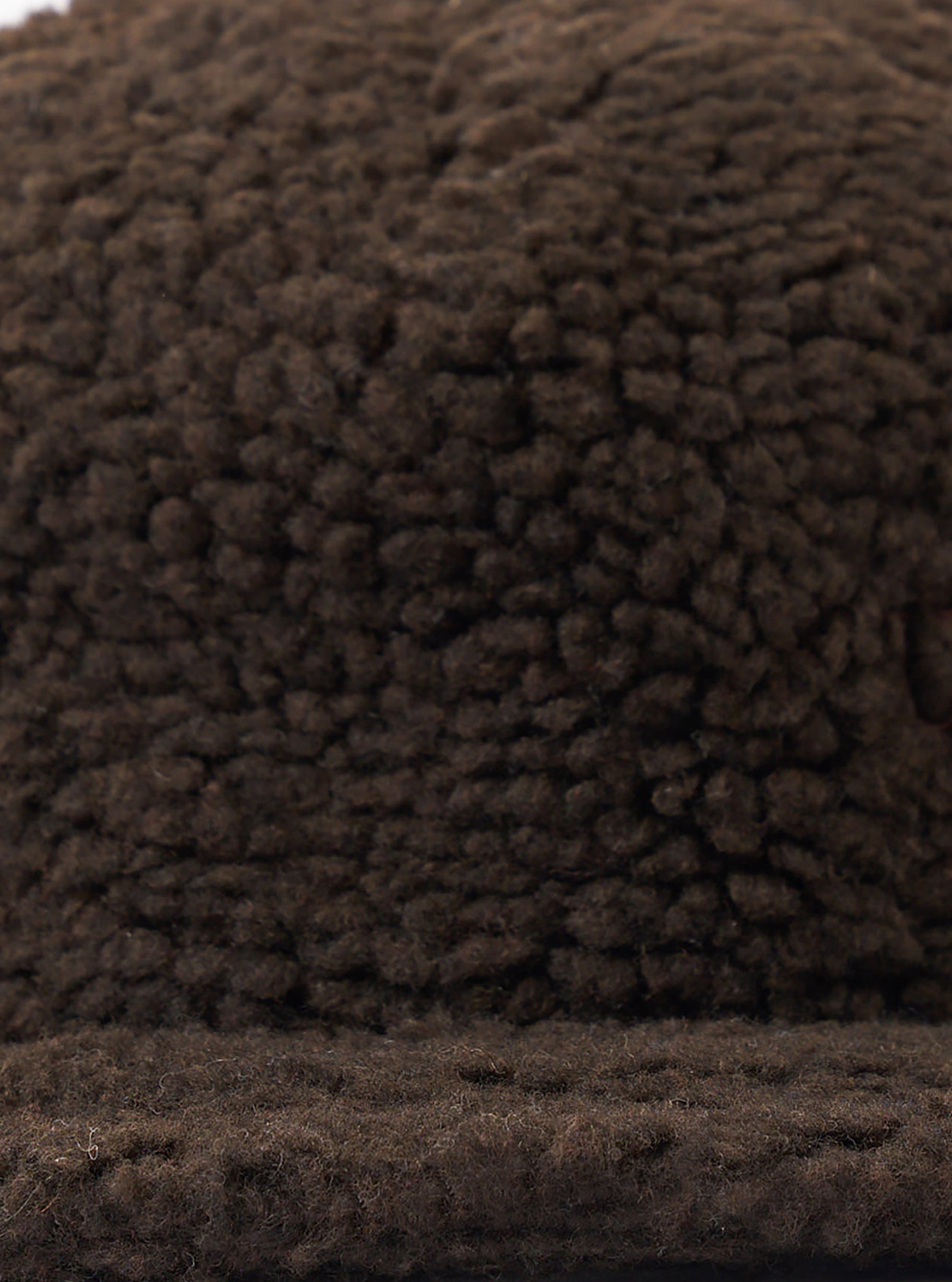 Brown Galaxy Fleece Baseball Hat