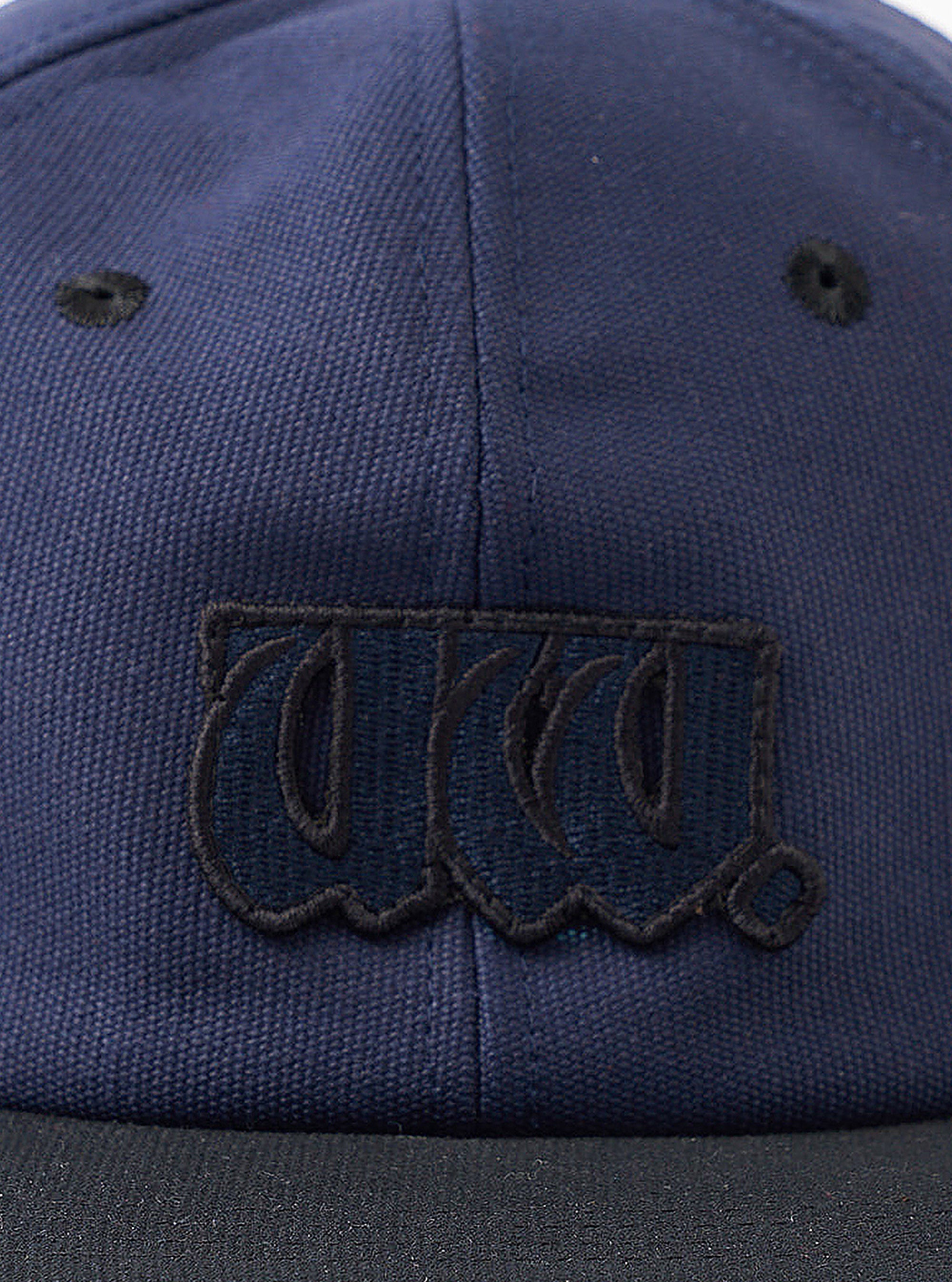 Navy/Black Canvas Baseball Hat