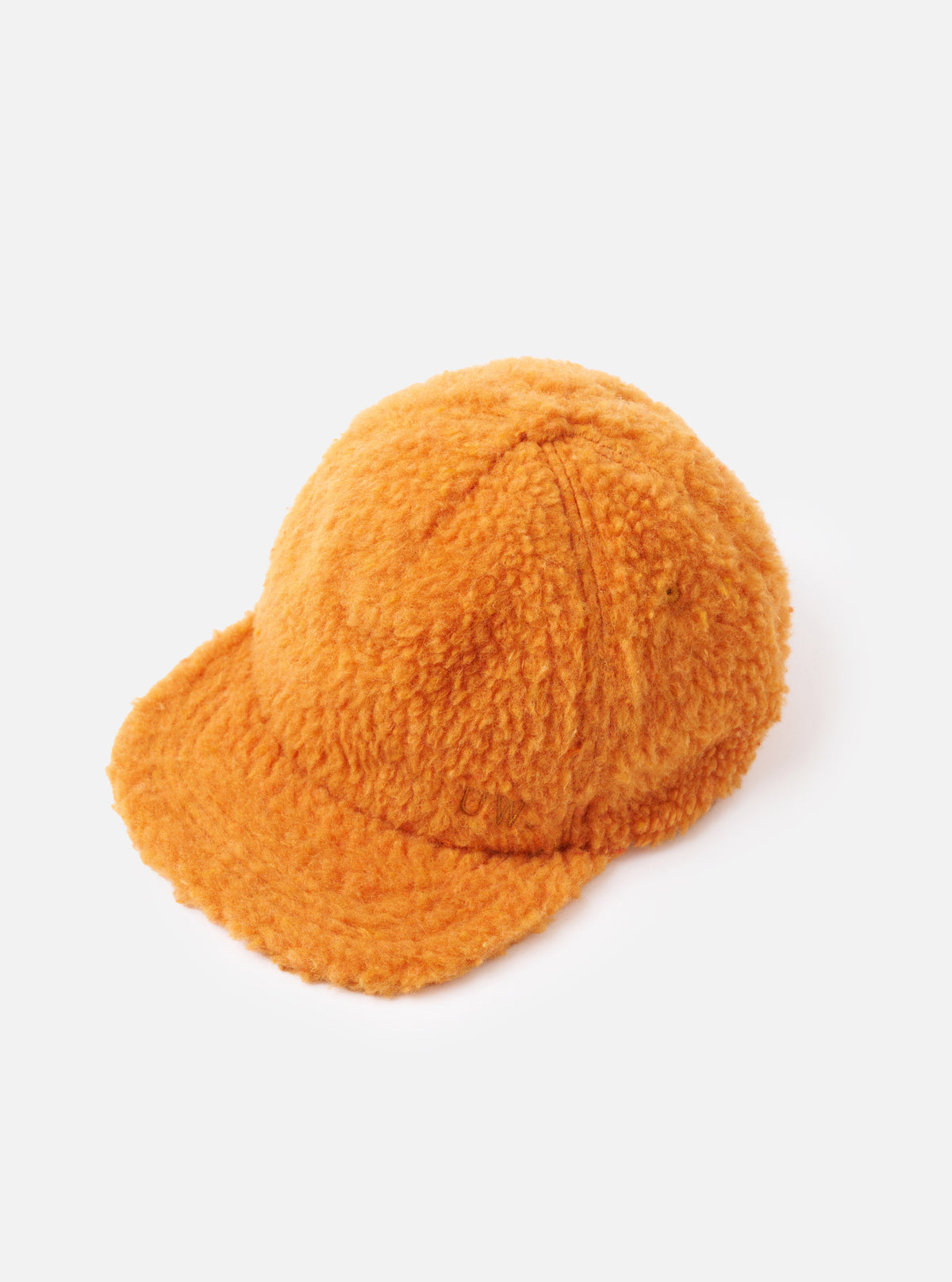 Orange Artic Fleece Baseball Hat