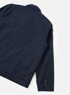 Navy Micro Canvas Warmus Jacket