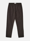 Brown Micro Canvas Military Chino