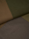 Olive Patchwork Twill Oxford Pant