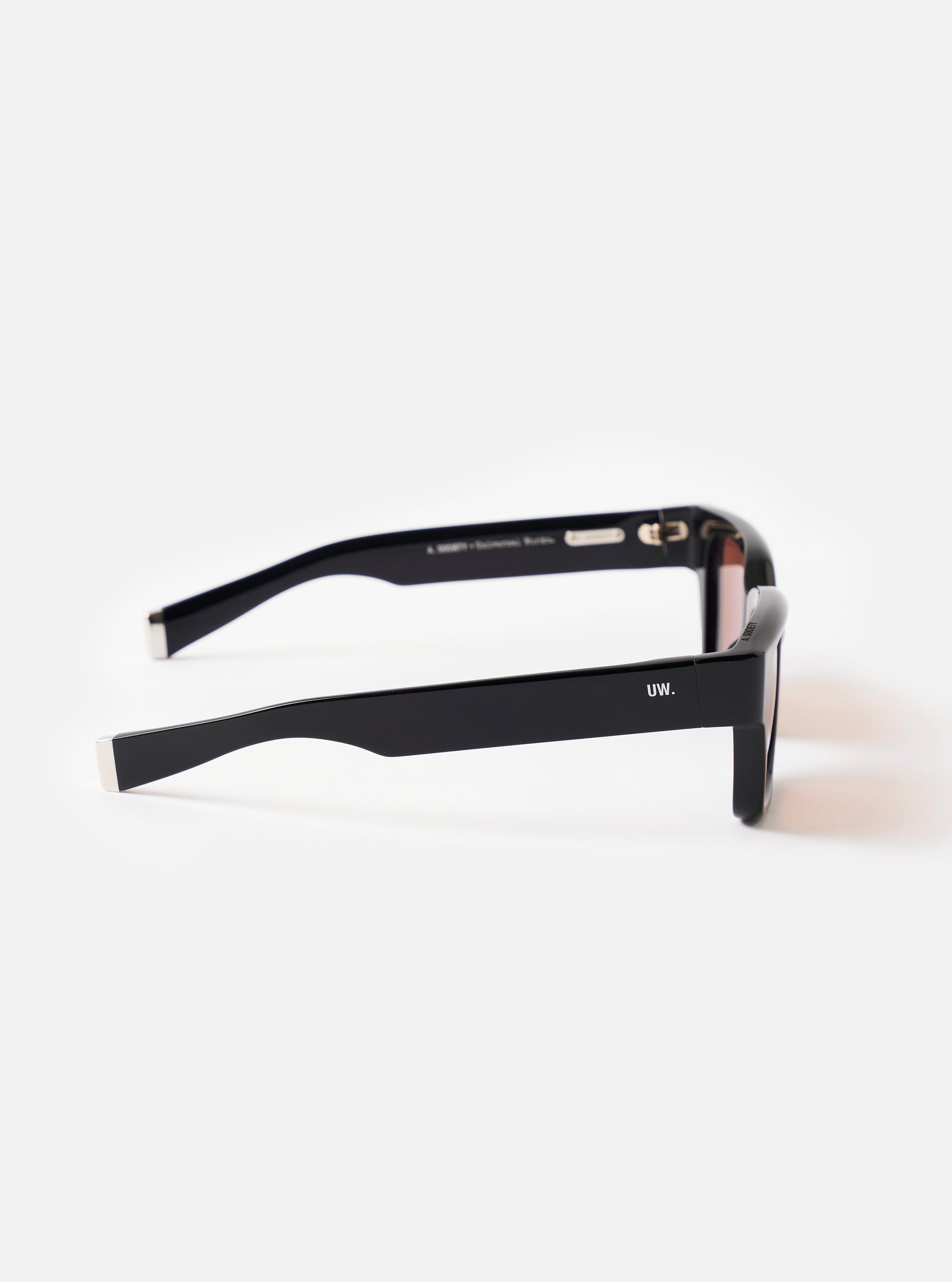 A. SOCIETY x Universal Works Black Hollywood Sunglasses