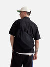 master-piece x Universal Works Black Medium Canvas Shoulder Bag
