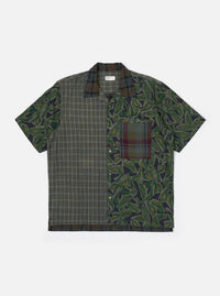 Limited Edition Olive Mixed Check Camp Shirt