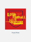 Red Single Jersey Charity Football Tee