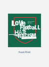 Green Single Jersey Charity Football Tee