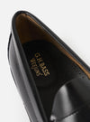 G.H.Bass Black Leather Weejuns Heritage Larson Moc Penny Loafer