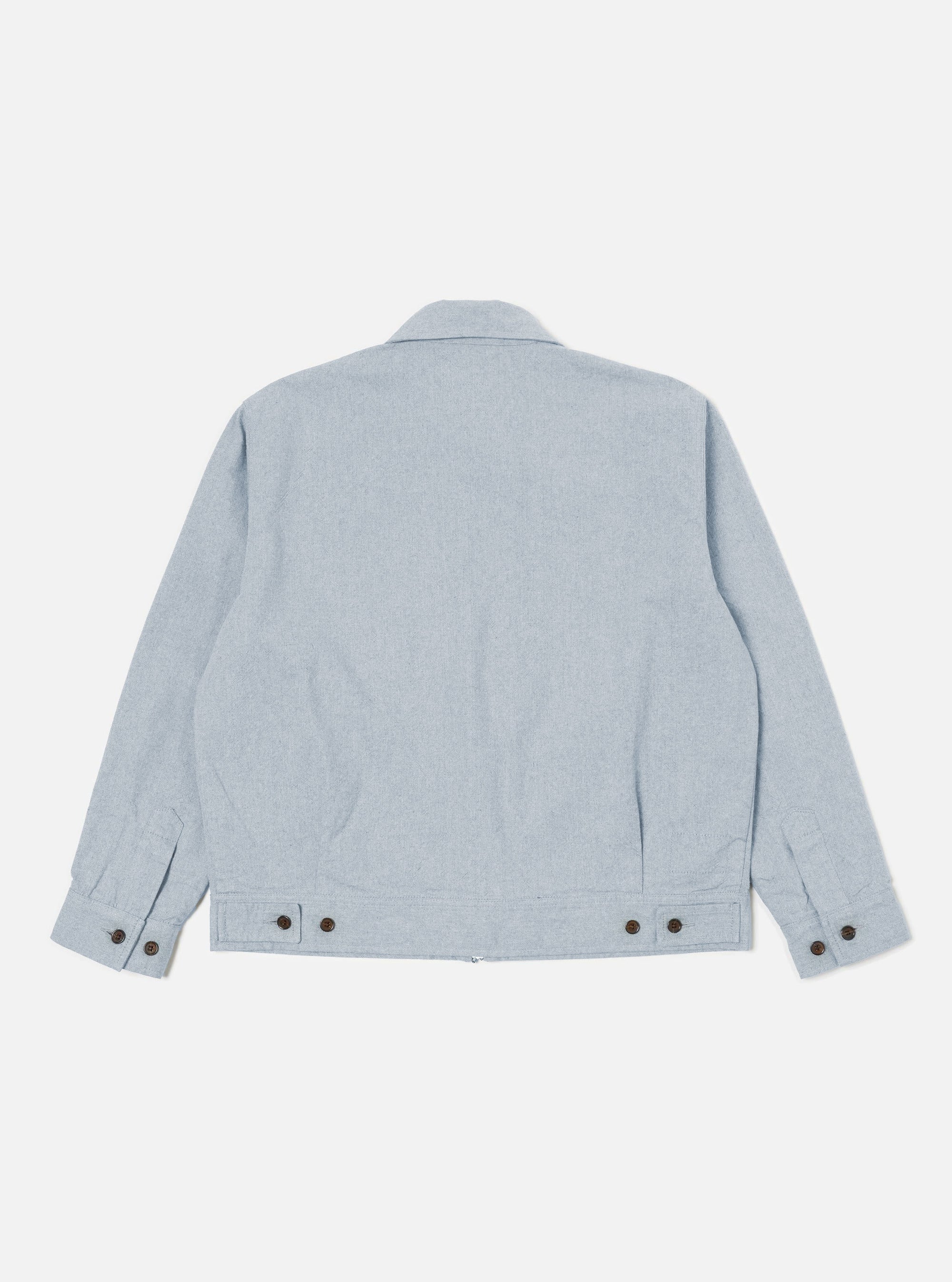 Indigo Reworked Jean Cloth Rose Bowl Jacket
