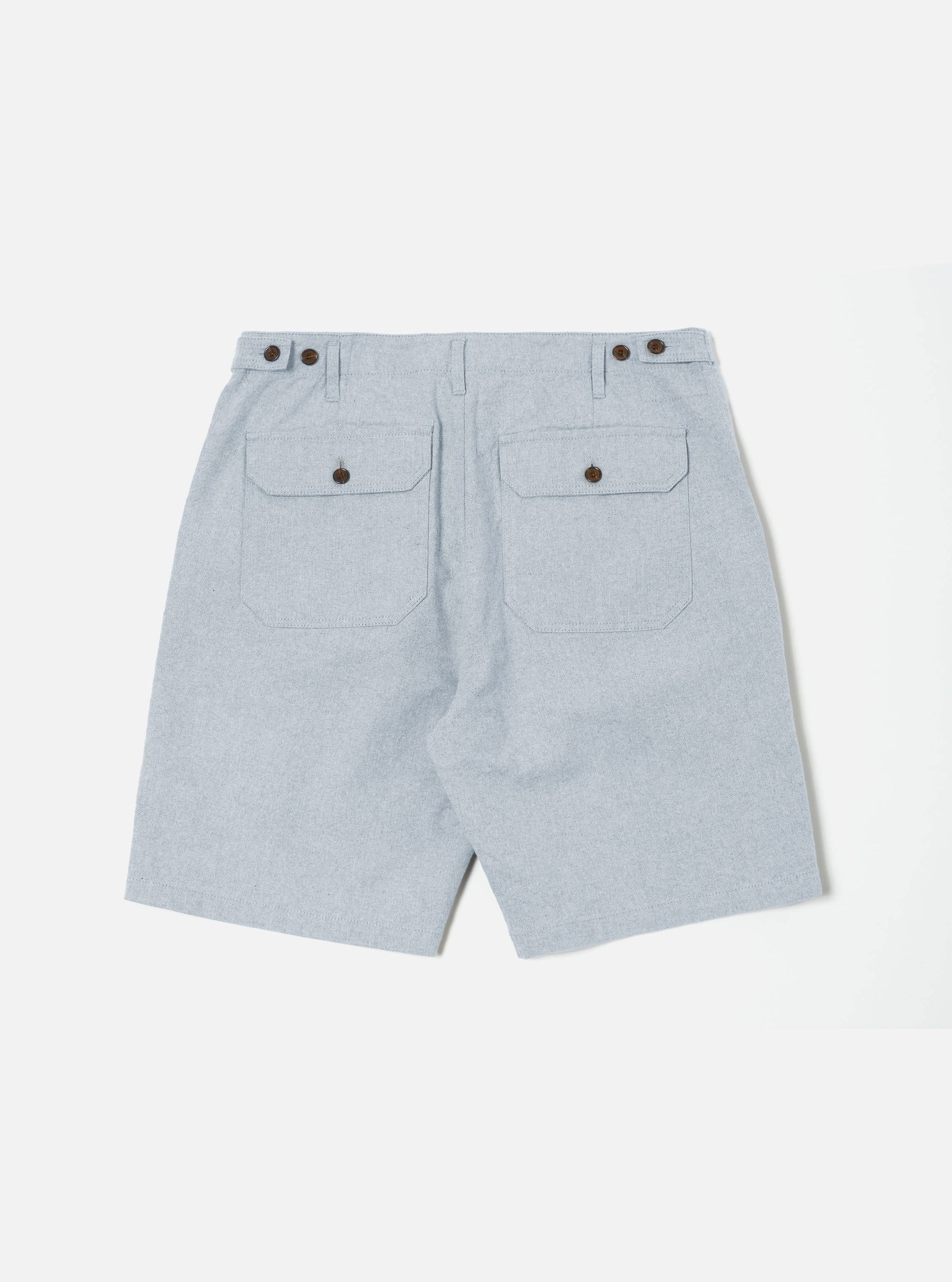 Indigo Reworked Jean Cloth Alva Short