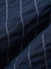 Navy Chester Stripe Pleated Track Pant