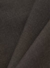 A close-up fabric swatch of the Brown Marl Tropical Suiting Dutch Pant shows a detailed view of the brown marl material. The image highlights the fine, textured weave of the tropical suiting fabric, which consists of a blend of polyester and wool.