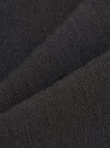 A detailed, close-up fabric swatch of the charcoal grey Seattle cotton material used for the Military Chino. The image highlights the fine weave and textured surface of the fabric.